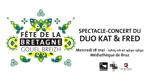 Spectacle-concert du duo Kat & Fred - Mercredi 18 mai