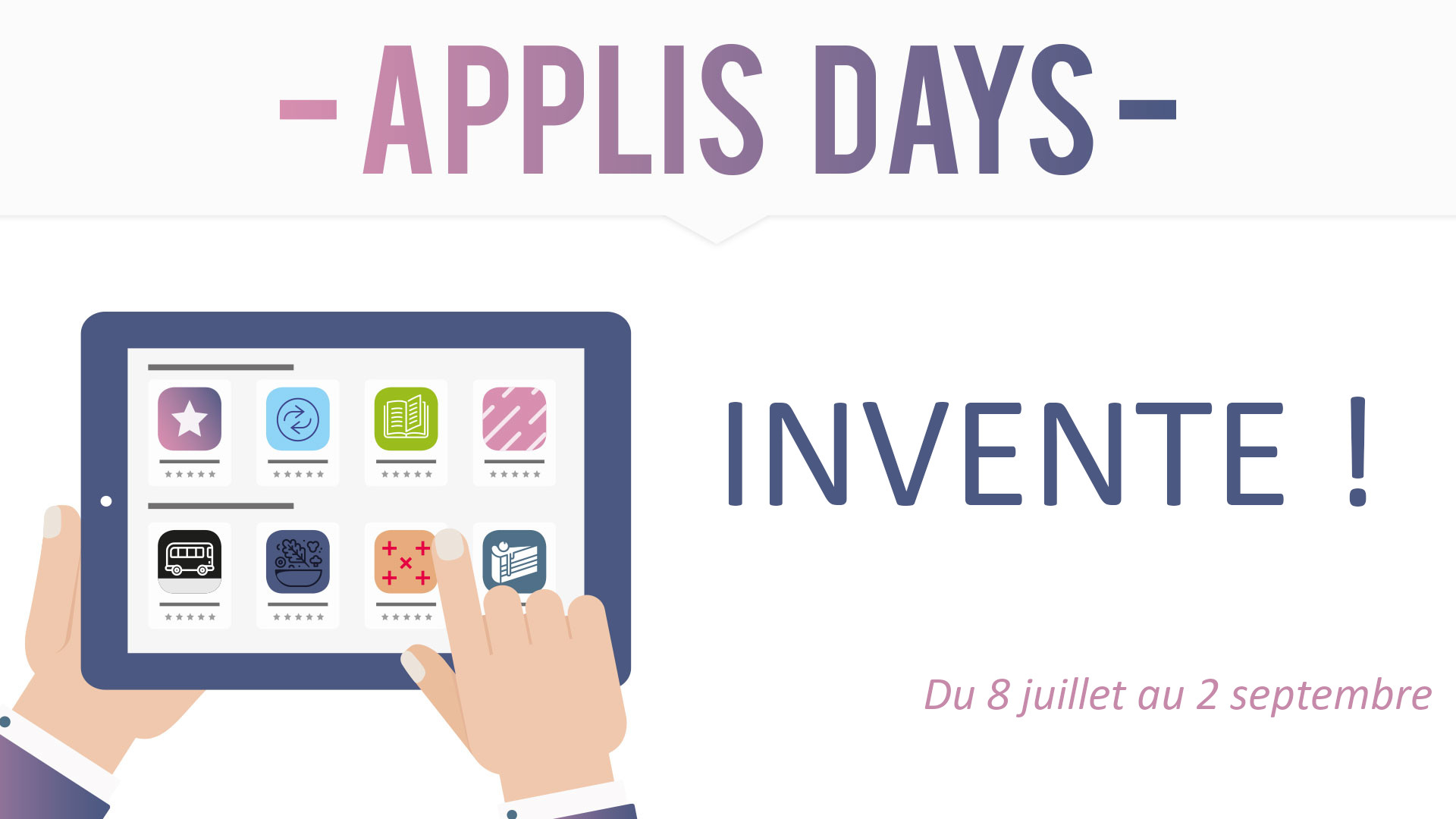 Applis days - invente !